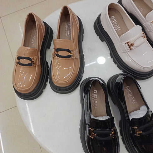Thick Chunky Platform Loafers